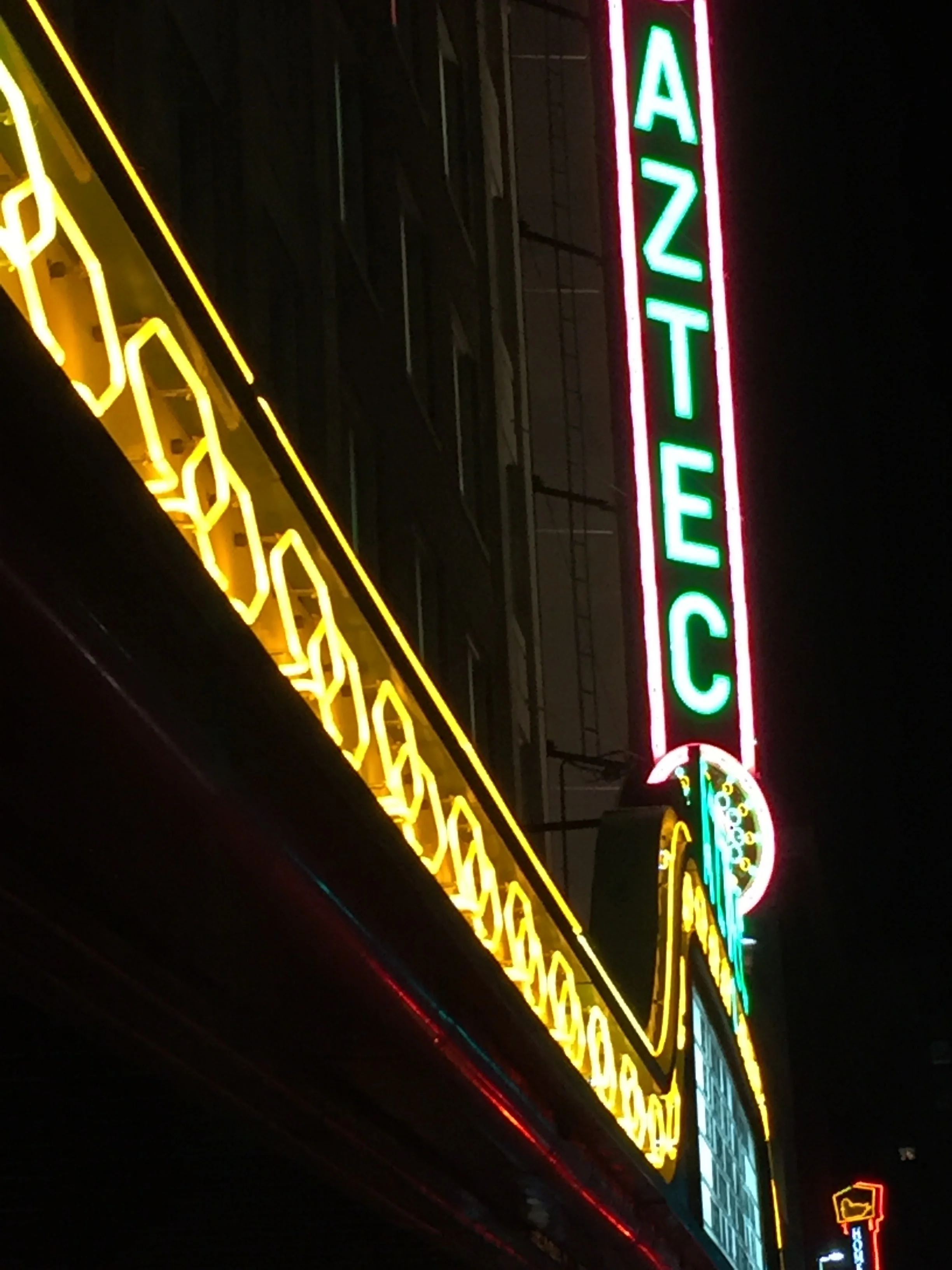 Aztec Theatre - Neon