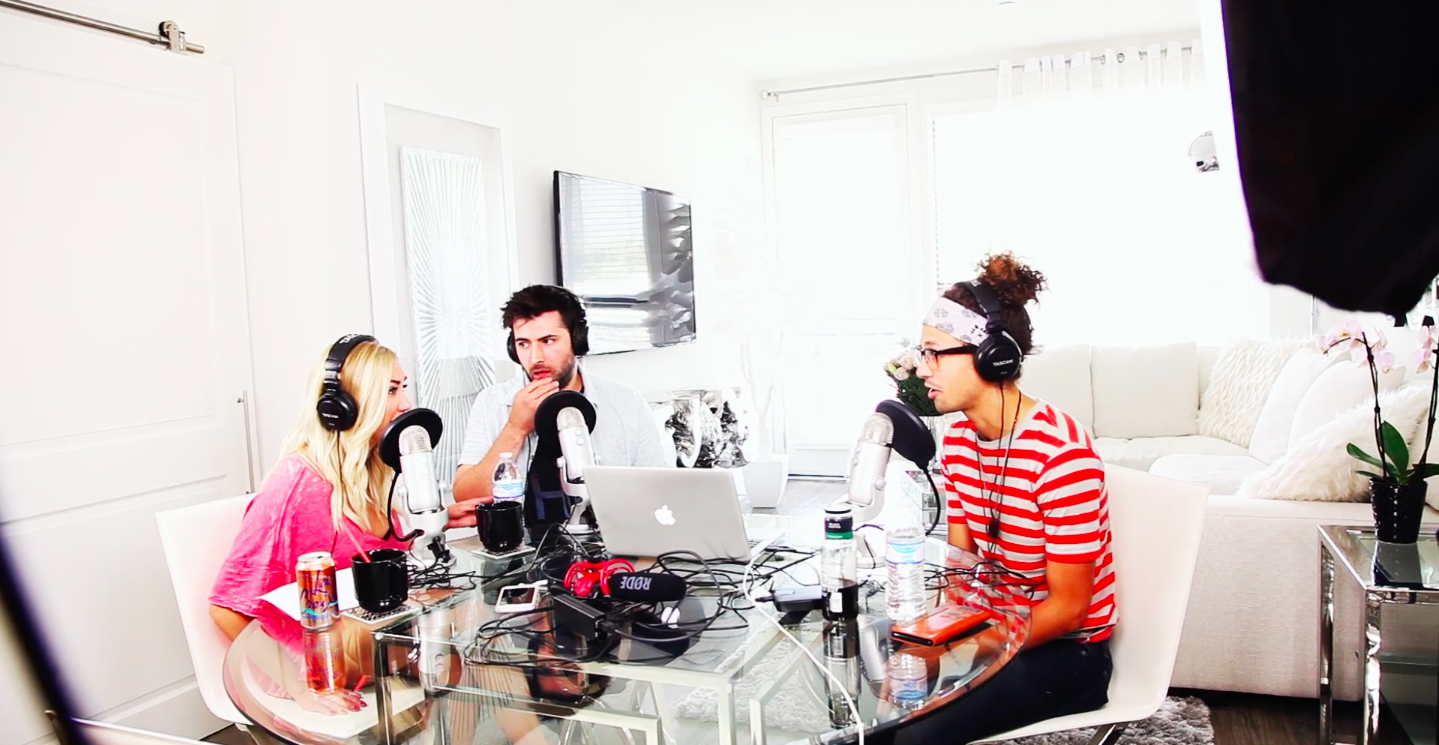 VLOG: BEHIND THE SCENES: PODCASTING