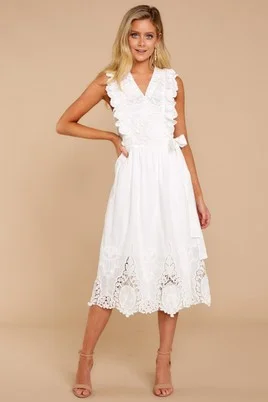 Save the drama midi dress