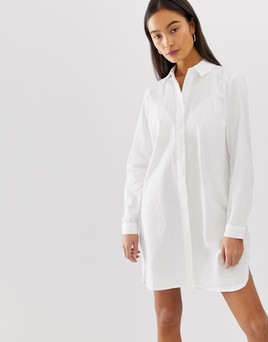Asos cotton mini shirt dress