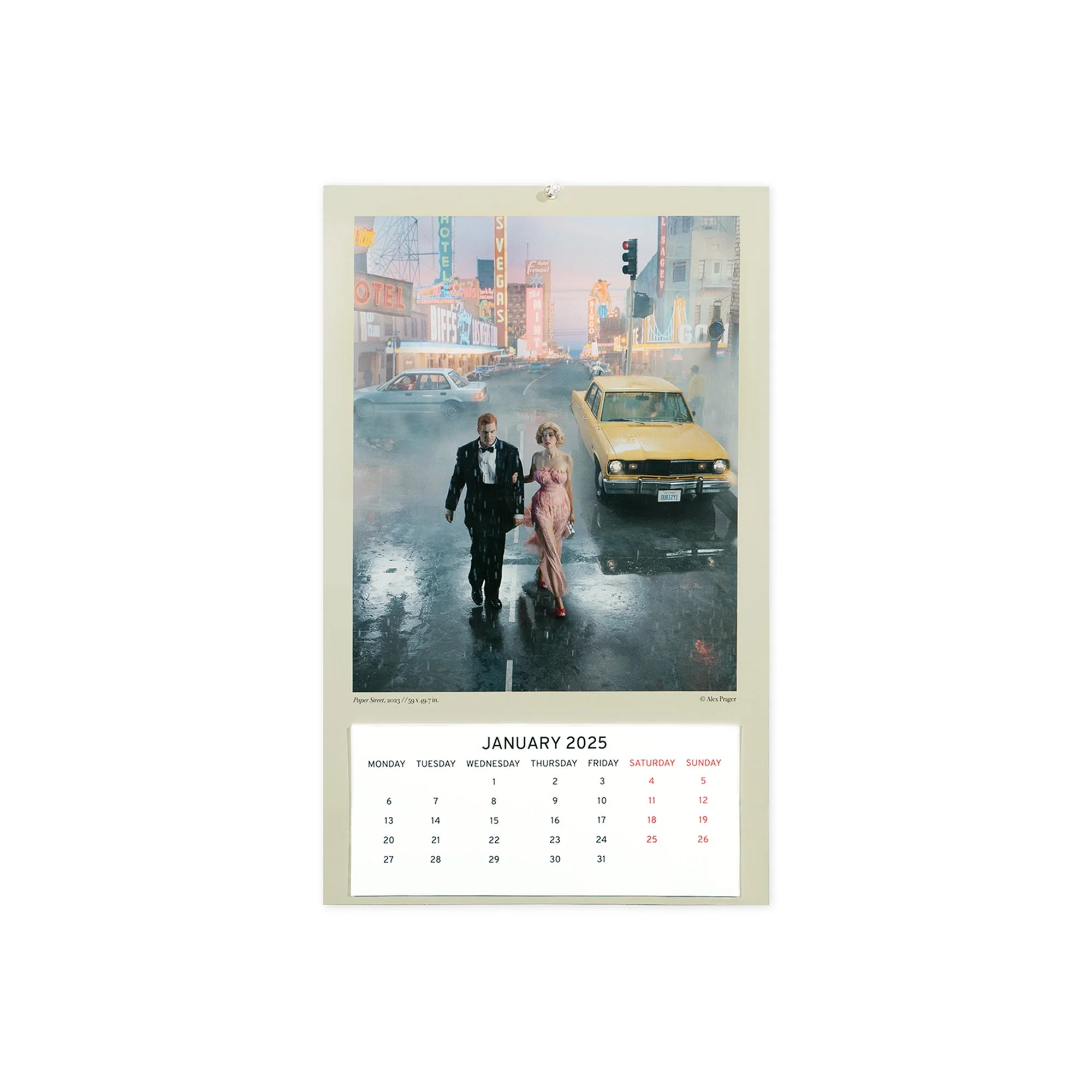 Paper Street 2025 Wall Calendar