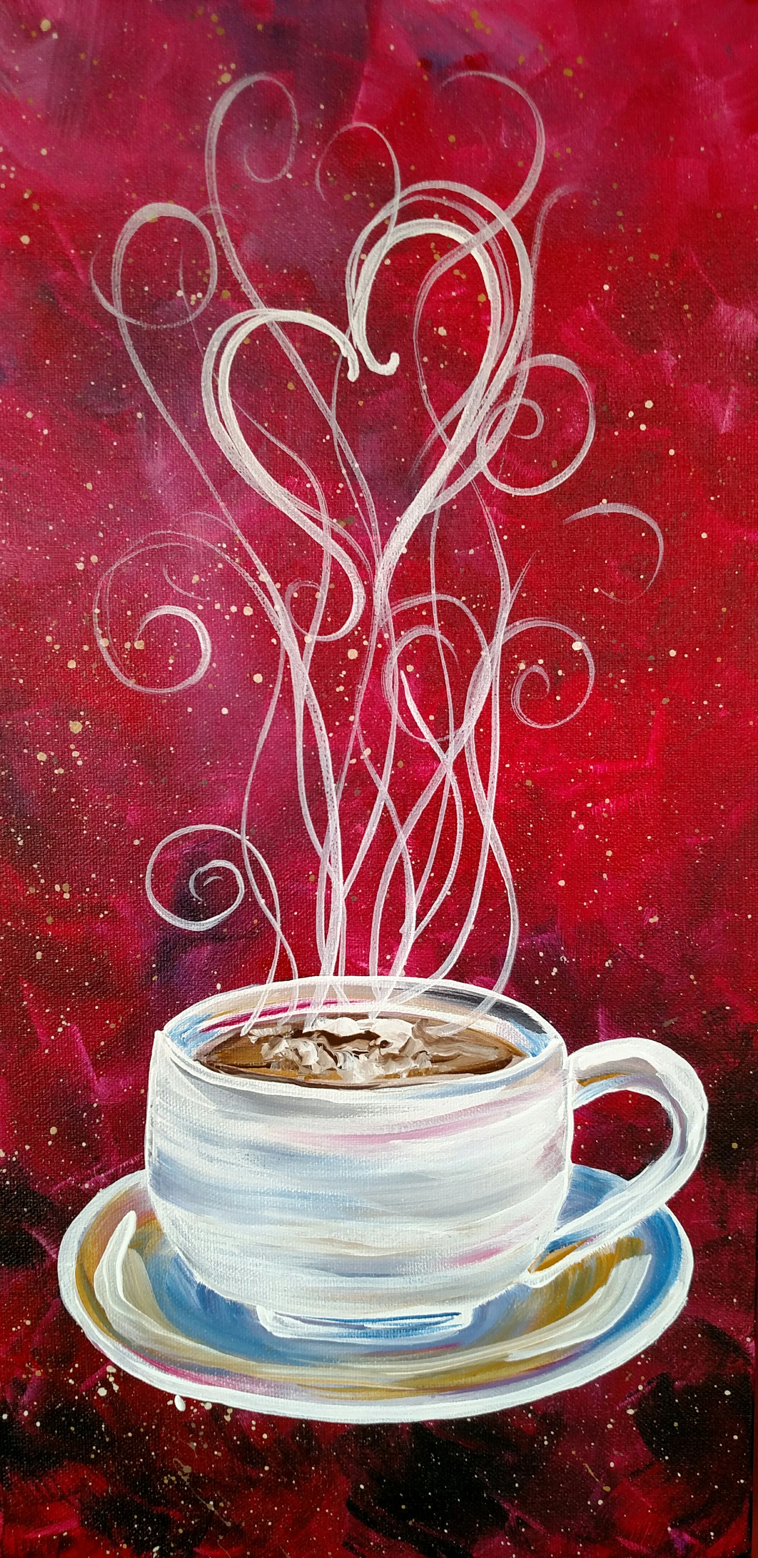 "Coffee Lover" Adult Painting Class