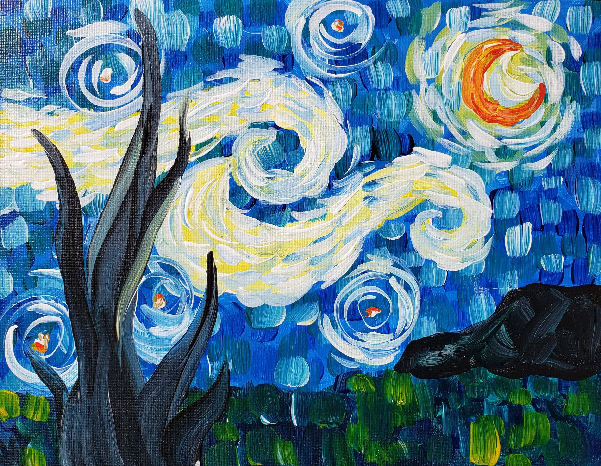 Virtual Class- Van Gogh's View