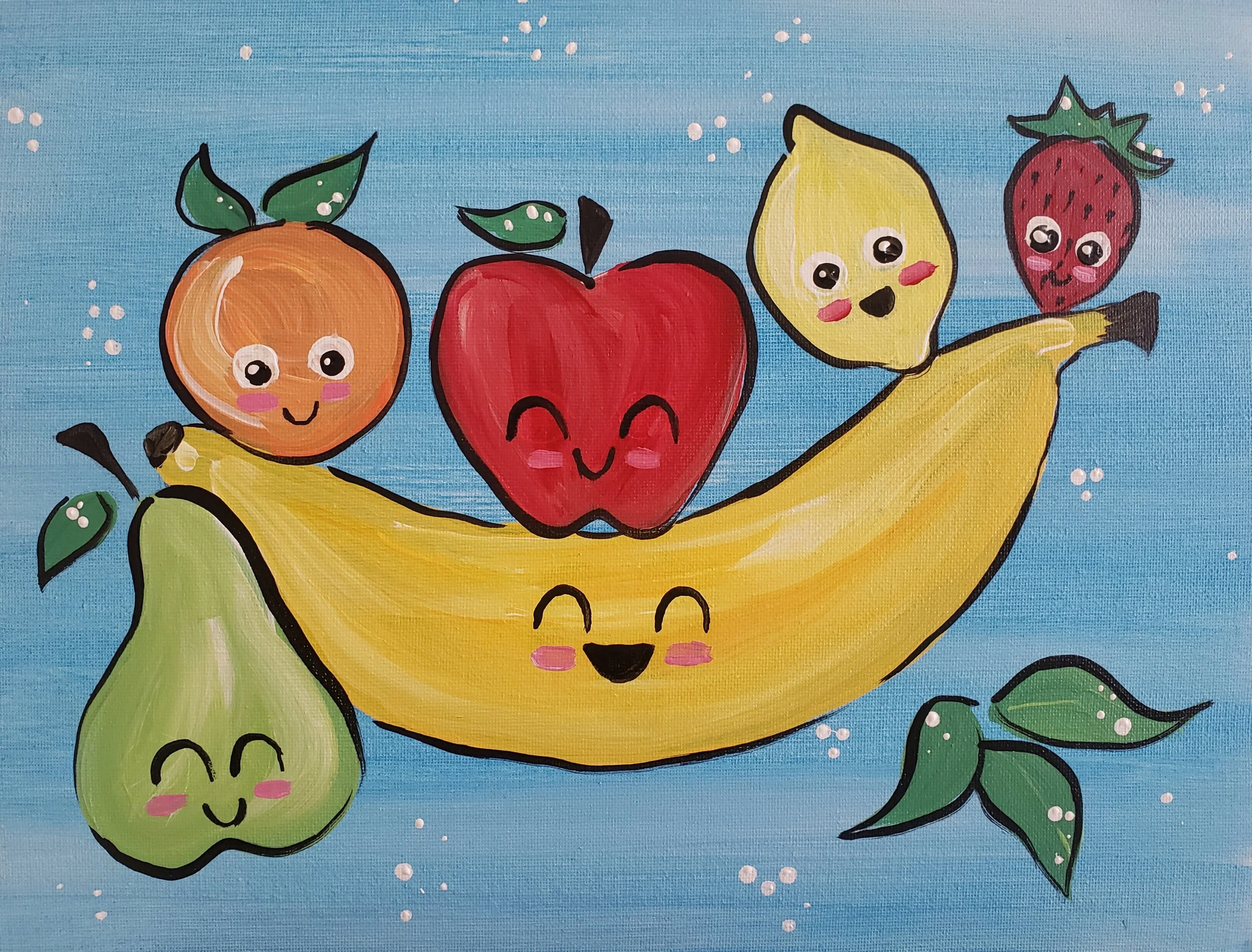 Virtual Class- Cute Fruit