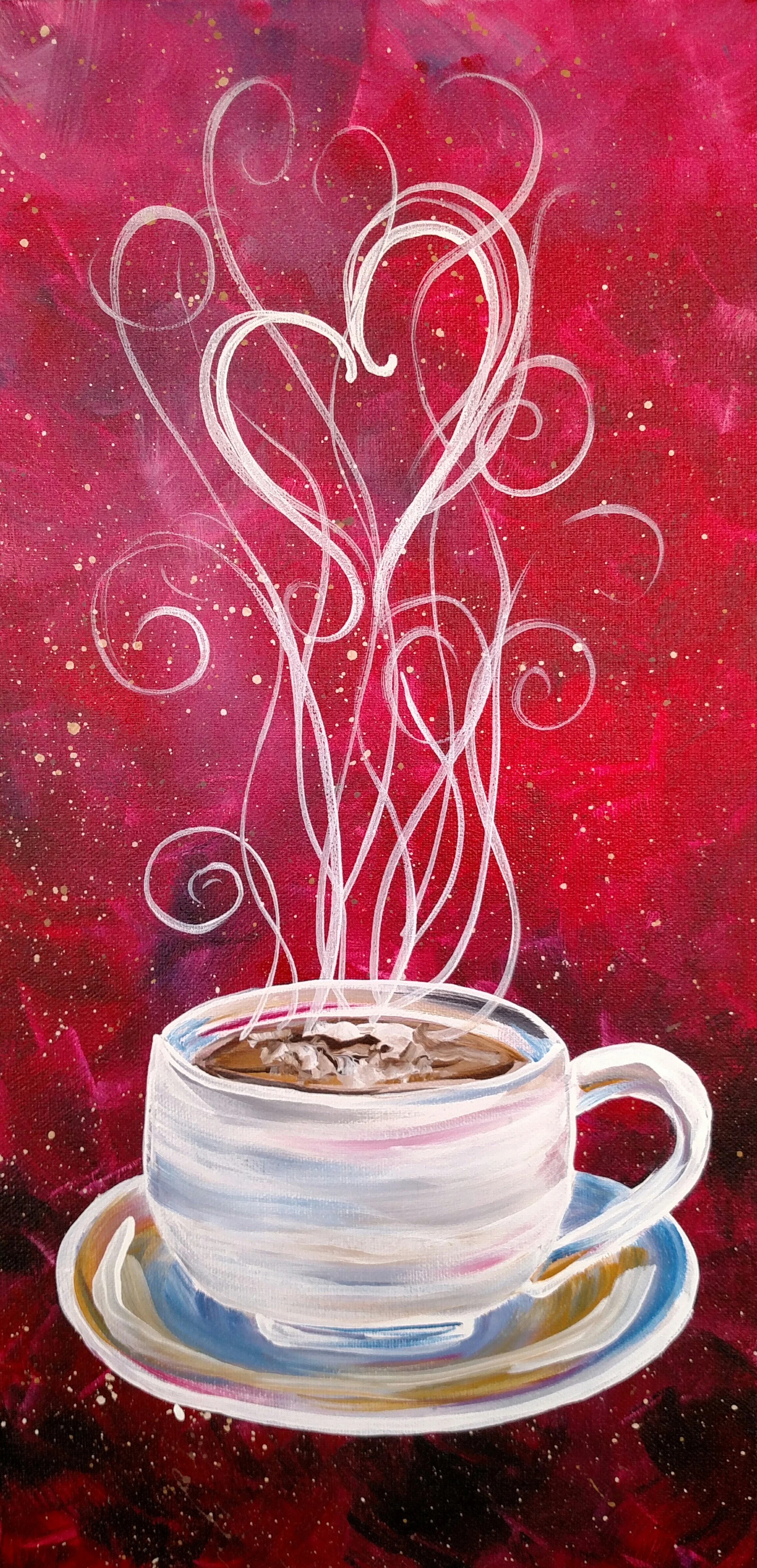 Virtual Painting Class - Coffee Lover
