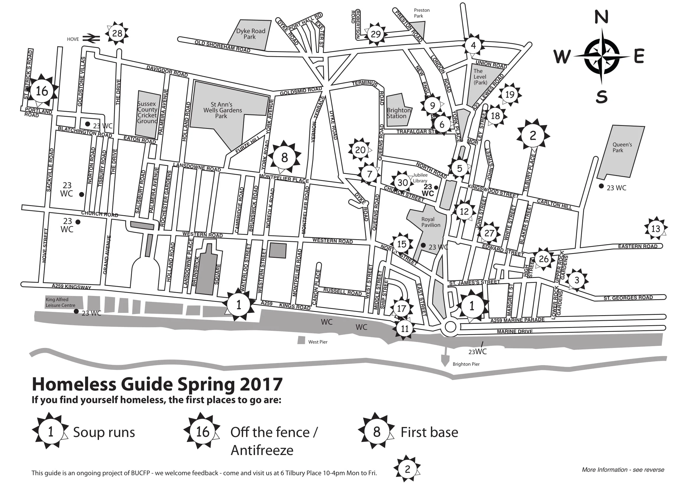 Homeless Guide Homeless Map — BUCFP