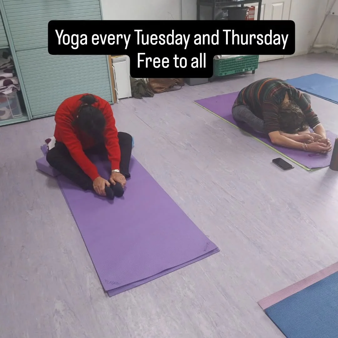 Did you know we run 2 yoga groups every week. No experience is needed. Just turn up and let Becky guide you. Message for more details.