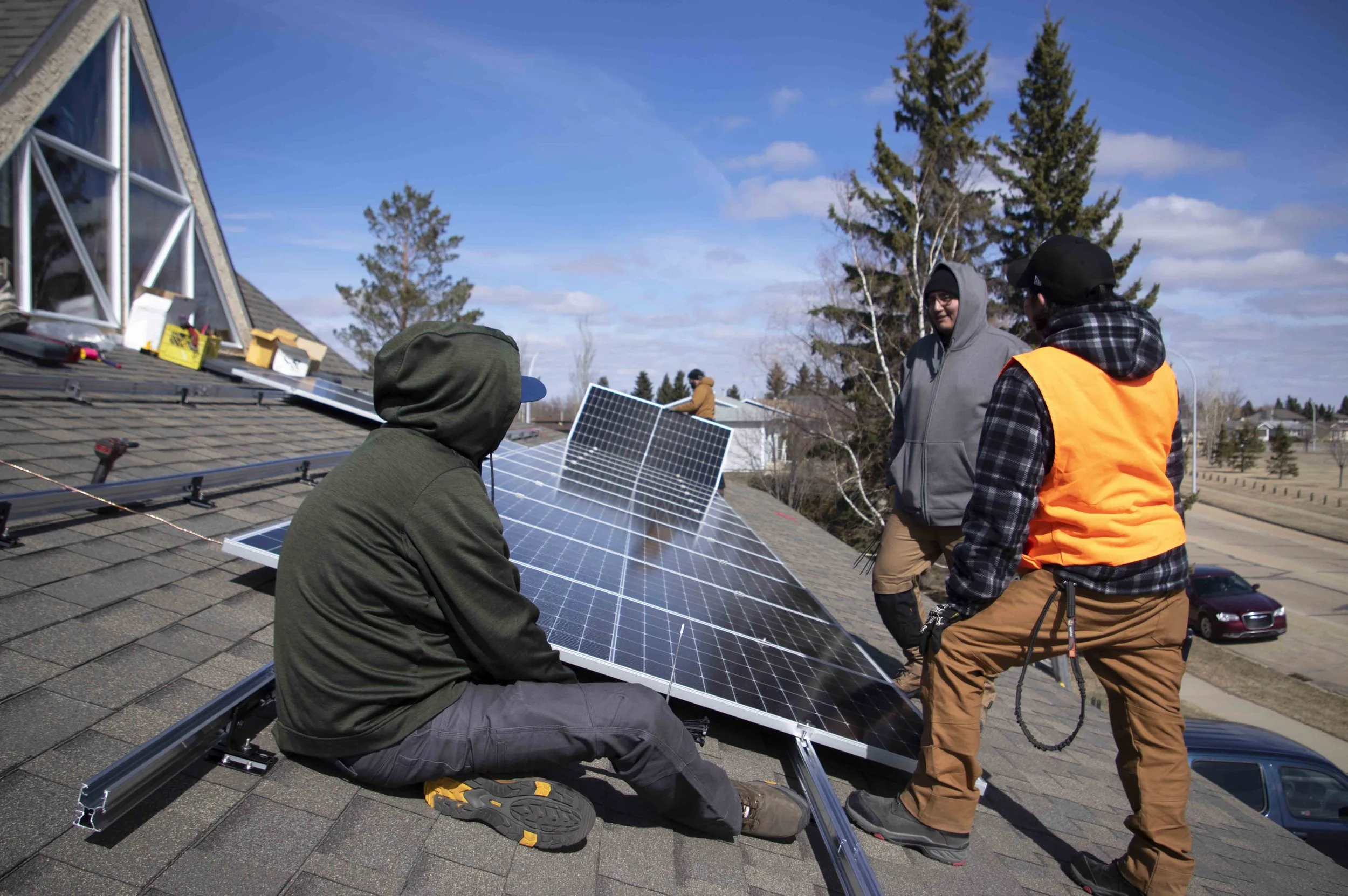Teach a man to solar dish