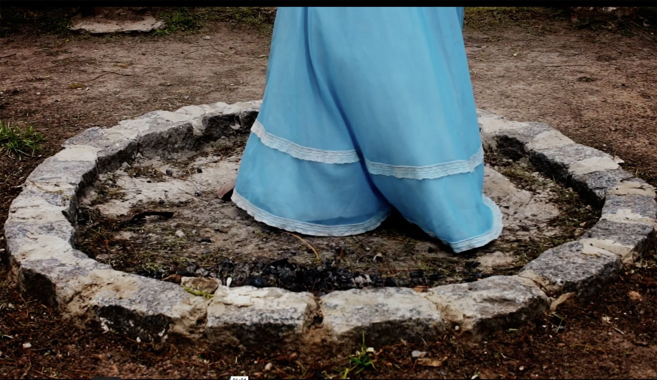 Adama Delphine Fawundu. Deep Inside I’m Blue, 2019. 