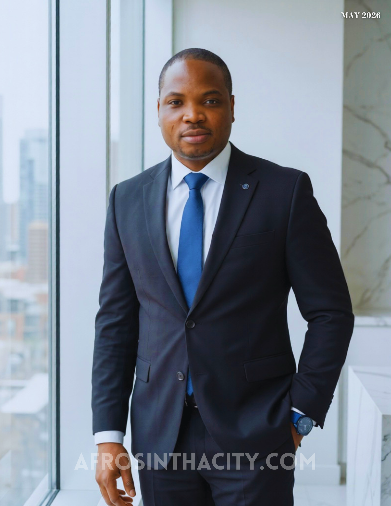 Portrait of Ayokunle Akinsebikan, a real estate expert focused on helping clients build generational wealth through property ownership.