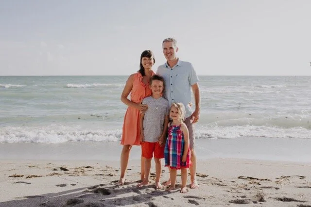 Craig and his family: Jess, Wyatt and Farrah.