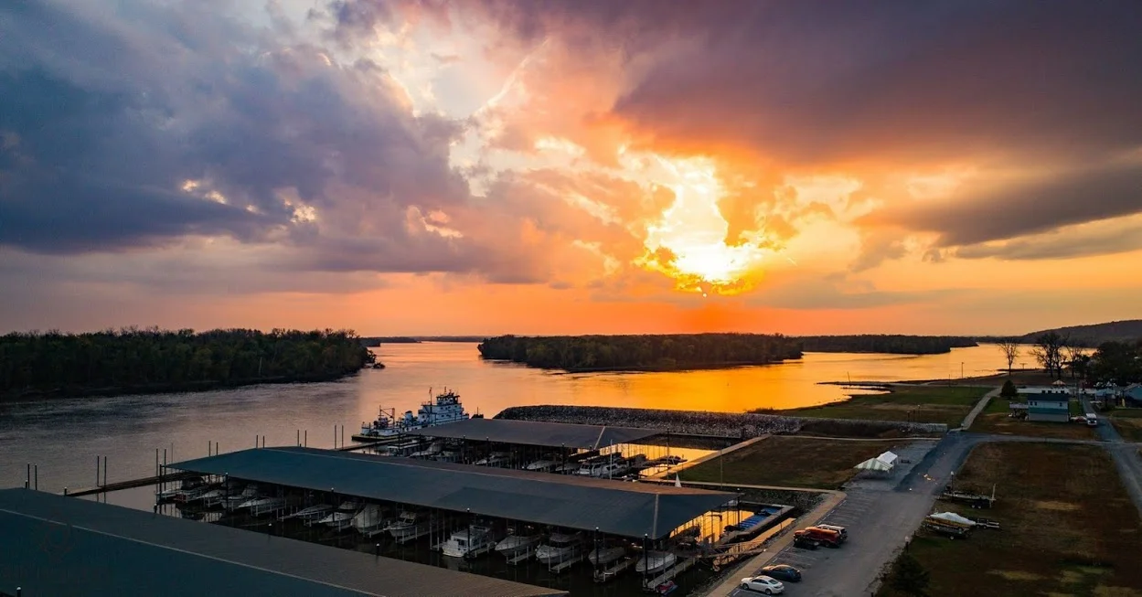 grafton harbor sunset.JPG