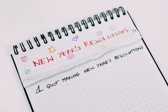 Instead of making resolutions, try building…