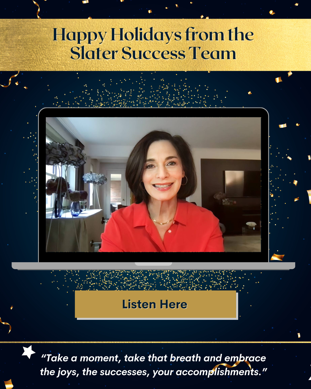 Happy Holidays From The Slater Success Team