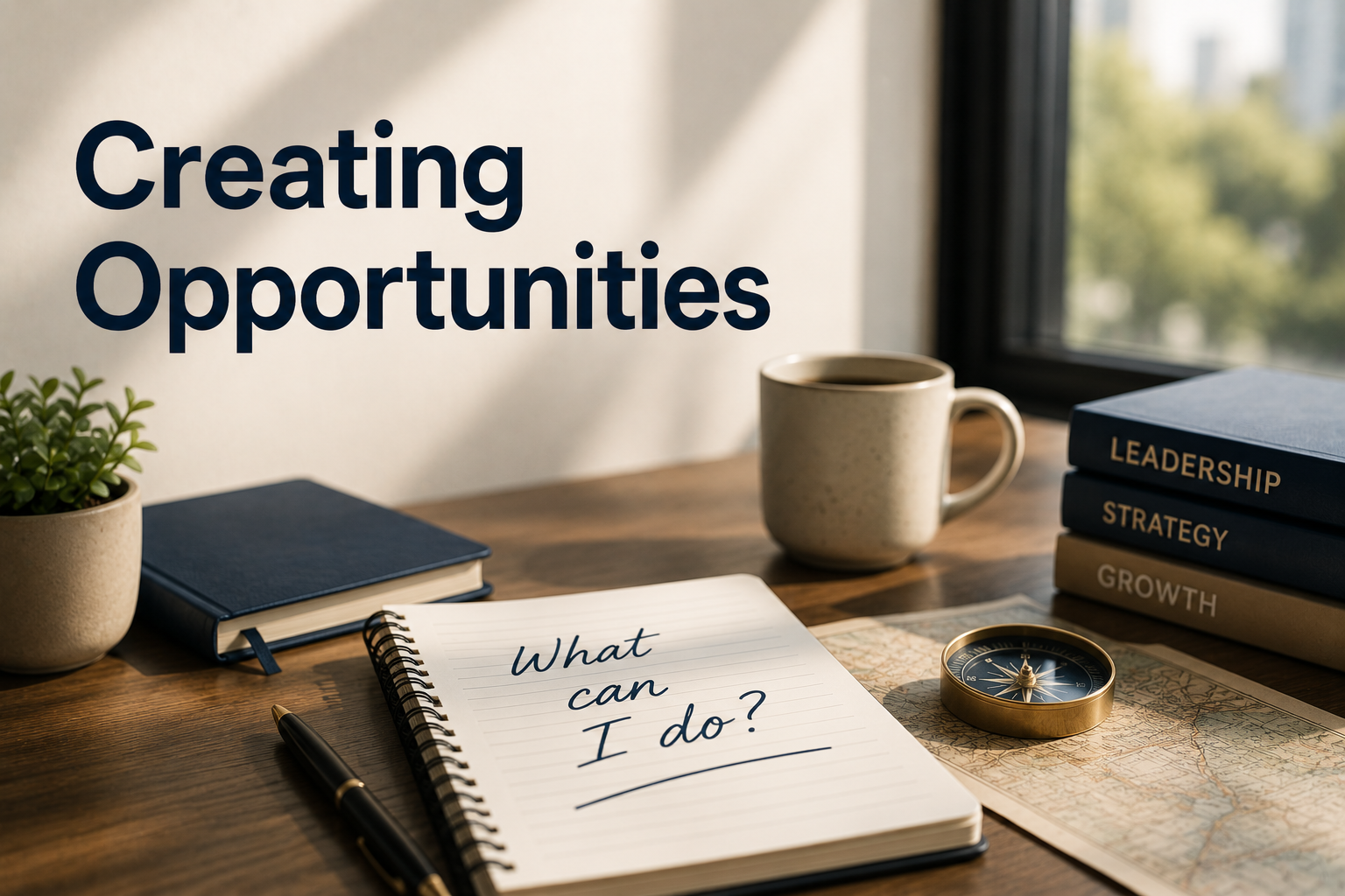 Creating Opportunities: Ask Yourself, What Can I Do?