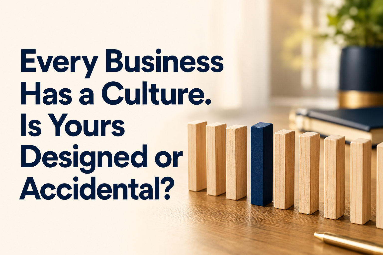 Every Business Has a Culture. Is Yours Designed or Accidental?