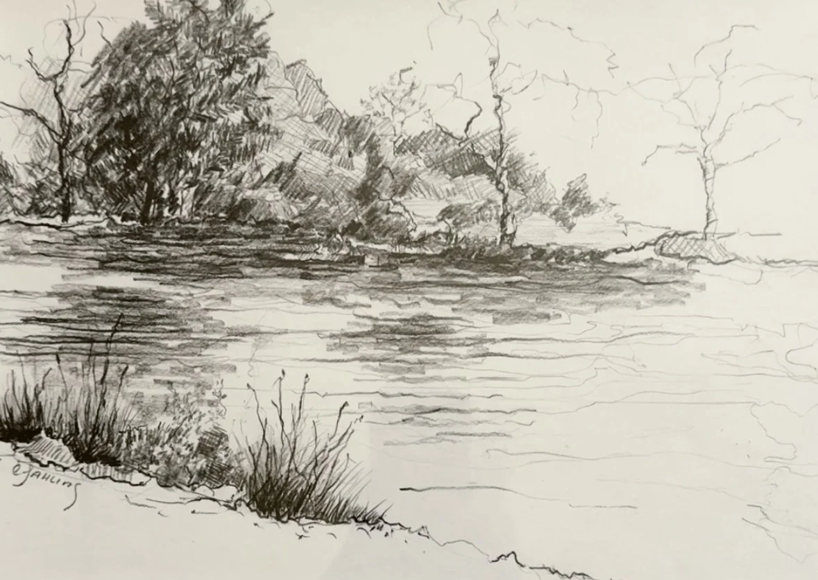 Lake in Paris
