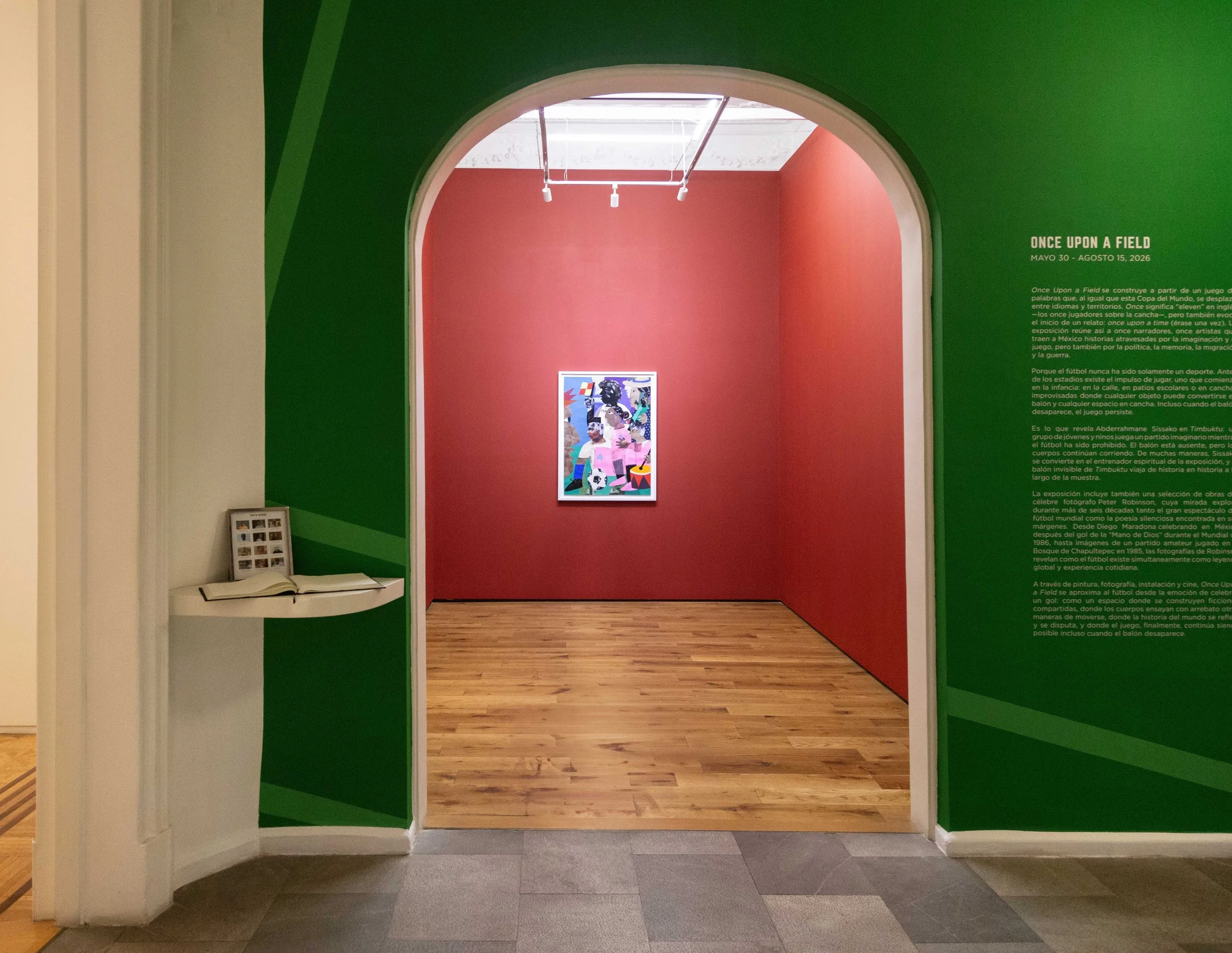 Installation View of Once Upon a Field, 2026. Photo by Alum Gálvez. Courtesy of the artists and Mariane Ibrahim. 004 copy.jpeg