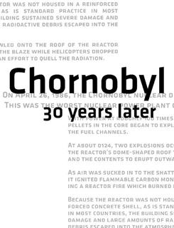 Chornobyl 30 Years Later $20.00