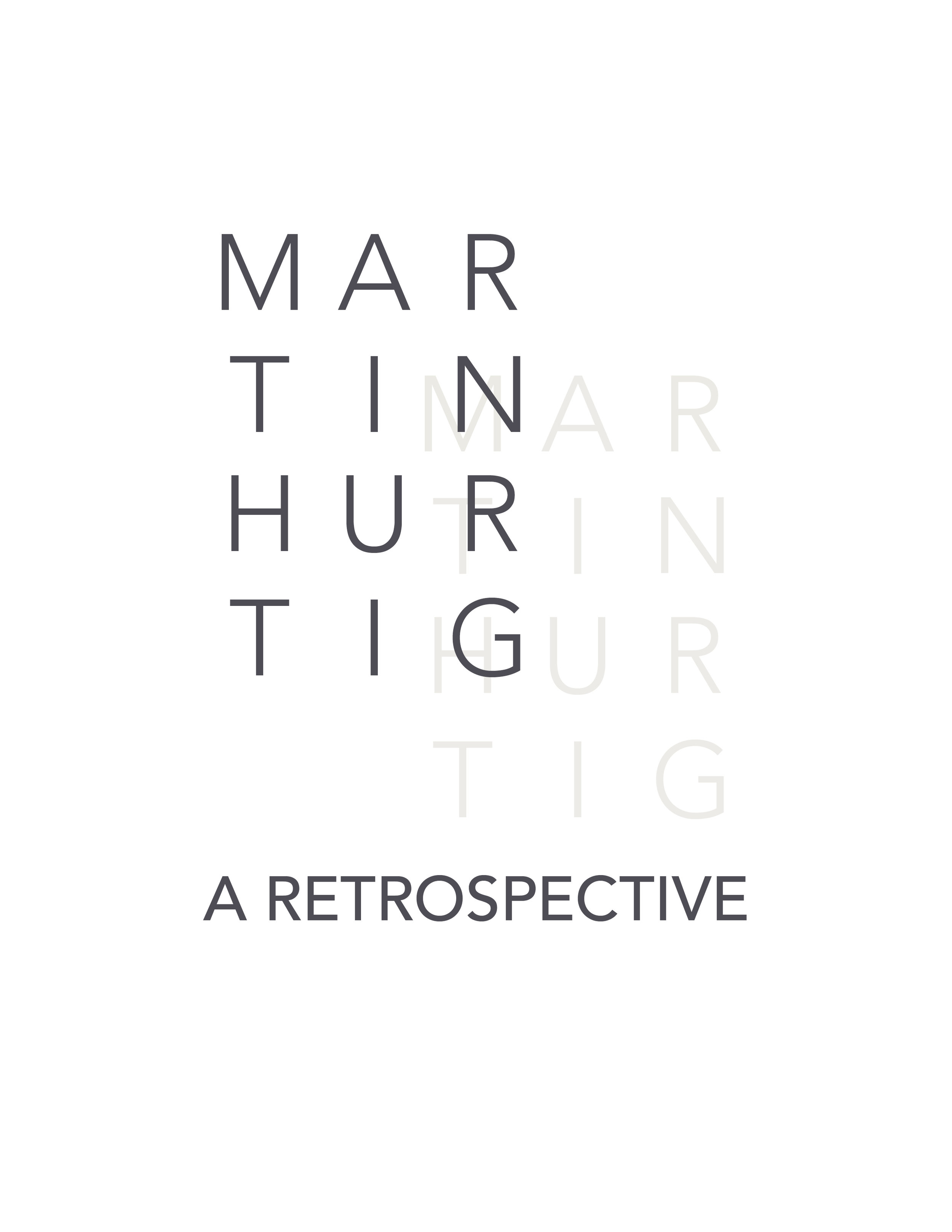 Martin Hurtig: A Retrospective $20.00