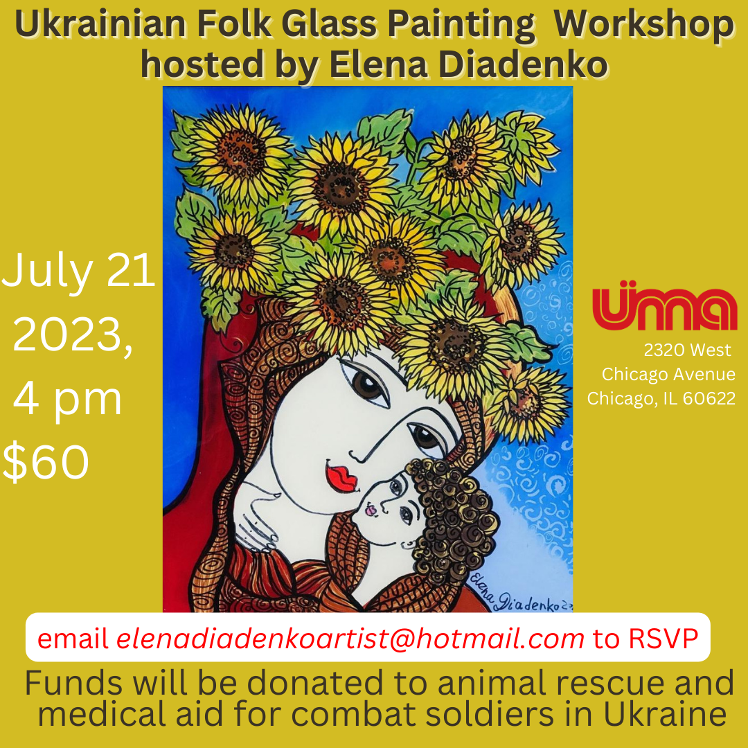 Elena Diadenko's Glass Painting — UIMA