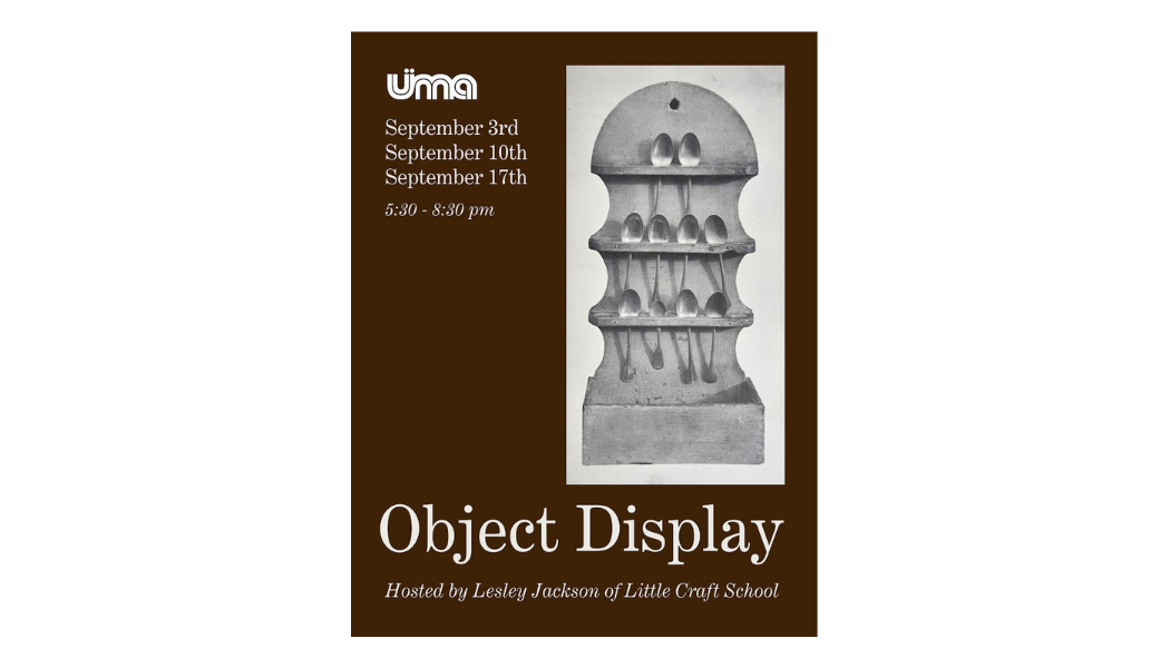 Object Display: A Shelf-Making Class