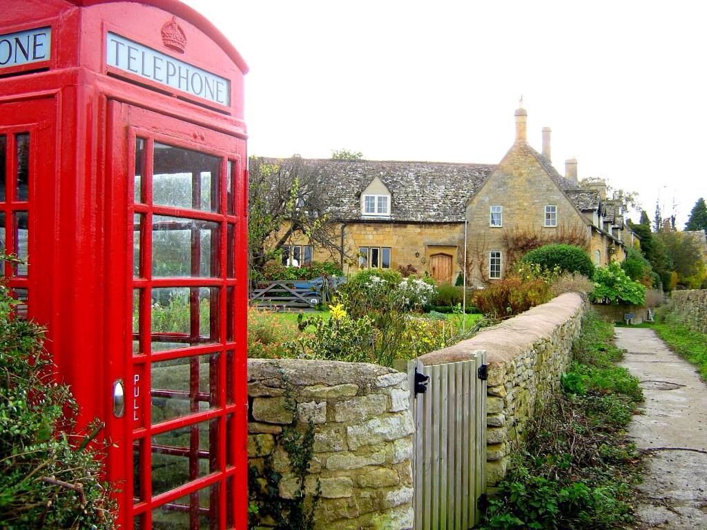 In a rural setting.