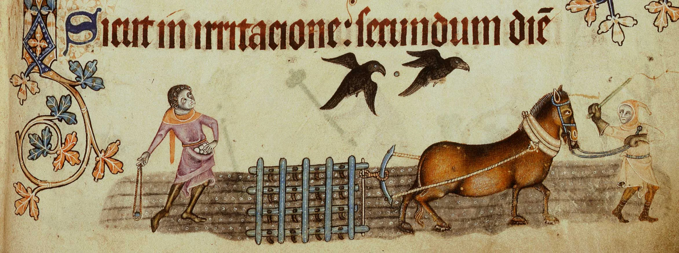 Does Distributism romanticise the past? Would you rather have a tractor or a horse pulling your plough?
