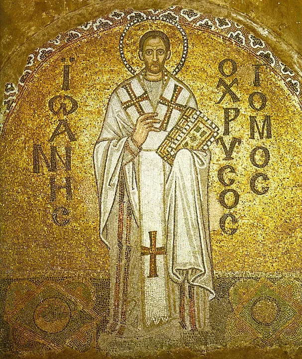 Our inspiration is St John Chrysostom - ‘golden mouth’ - but each of us can be golden mouthed and honey tongued if we are true to our personal vocation.