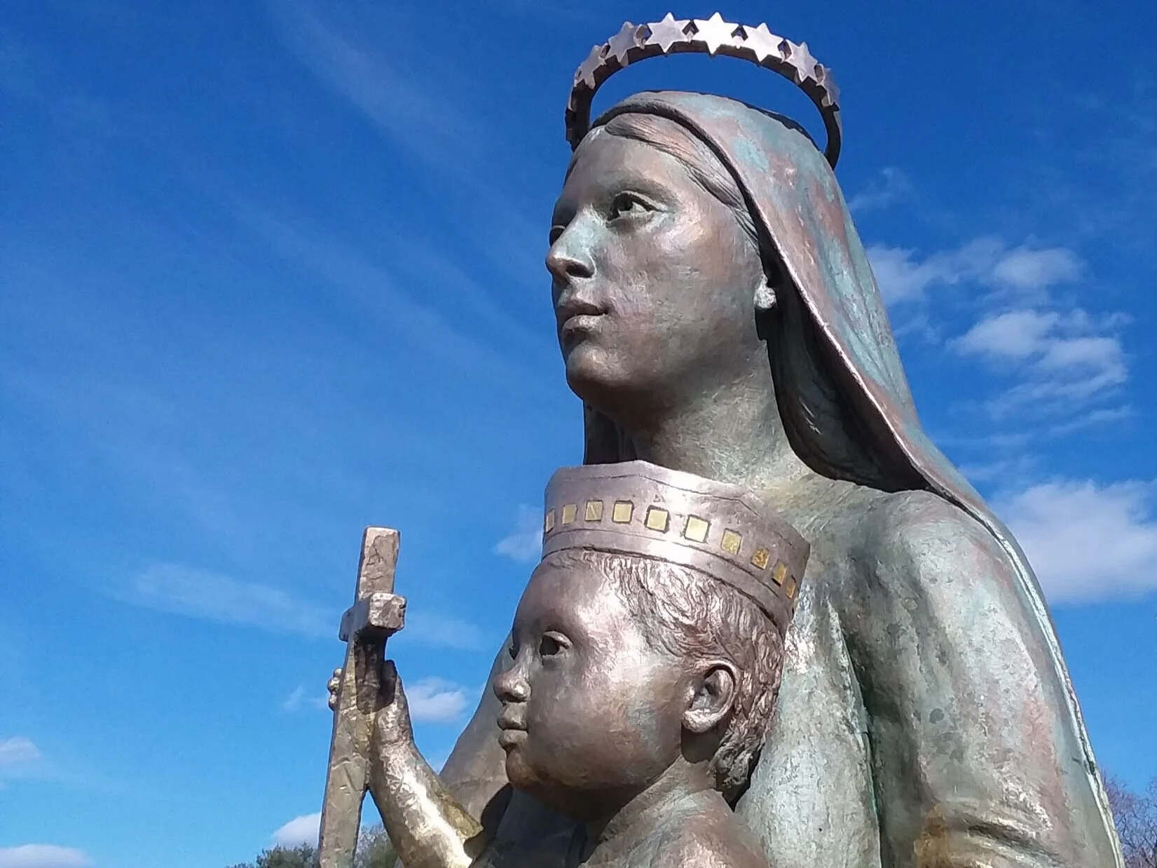 A Rosary Walk For Our Times. A Brilliant Sculpture by Thomas Marsh