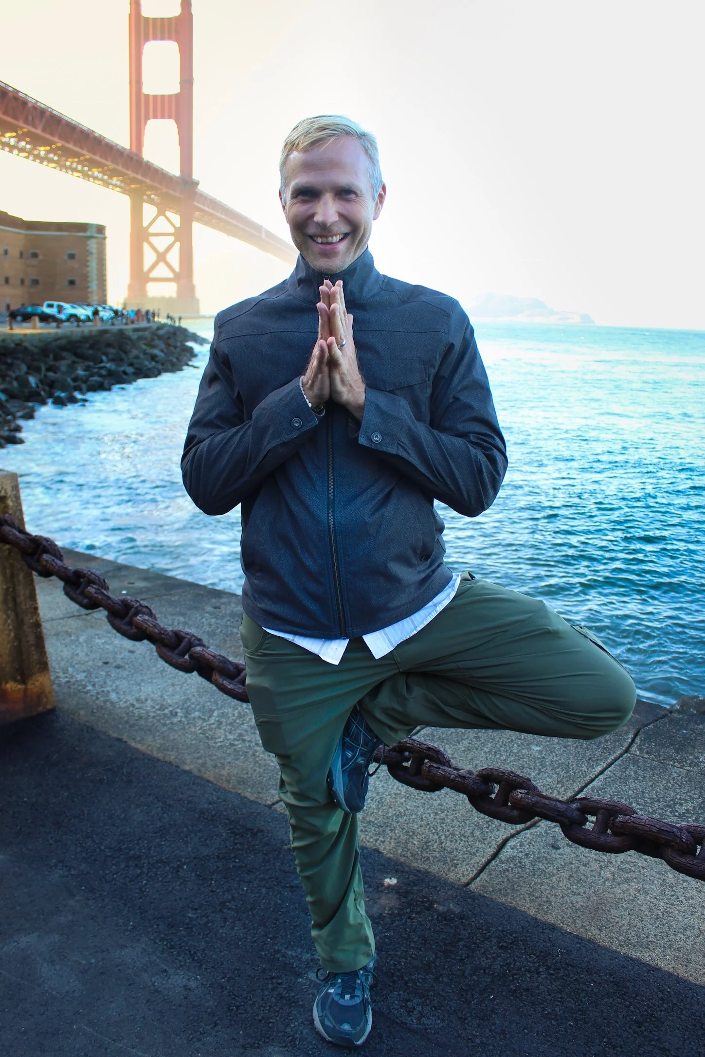  Daniel Kuja is a yoga teacher. 