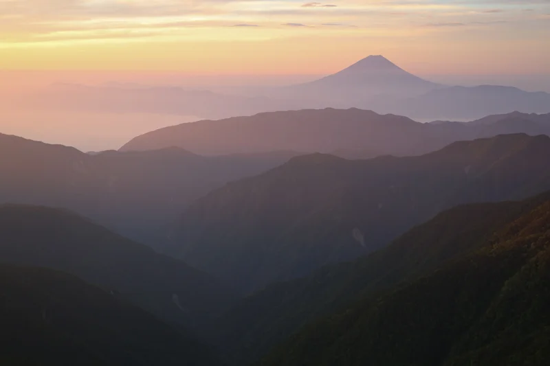 Mount Fuji Sunrise by Ian Millar