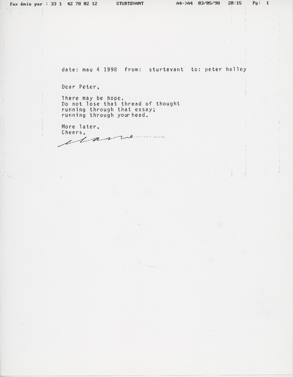 1998_ Elaine Sturtevant - 4 May - typewritten fax - lo res.jpeg