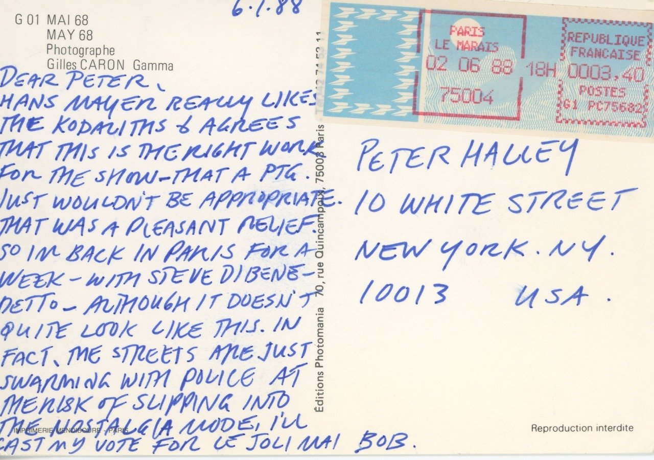 1988_ Robert Nickas - 1 June - postcard - back Large.jpeg