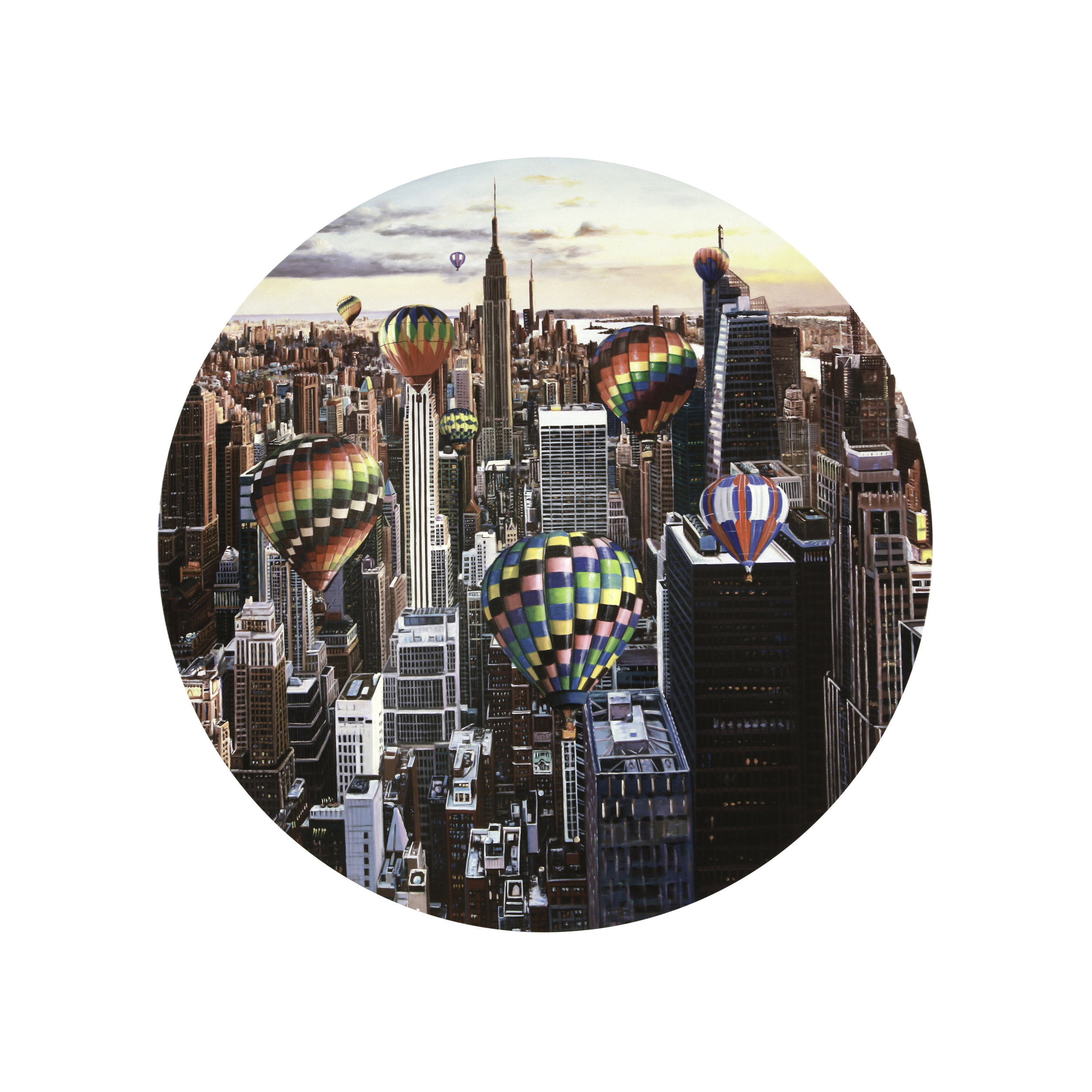 Kun, Lift Off, Hot Air Balloons New York City Empire States Building 5.jpg