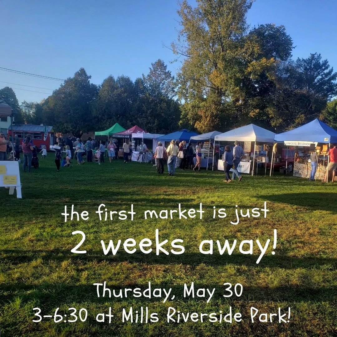 Get the first market of the year on your calendar today!