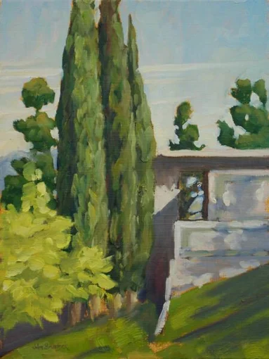 Barnsdall Park Cypress, 2008