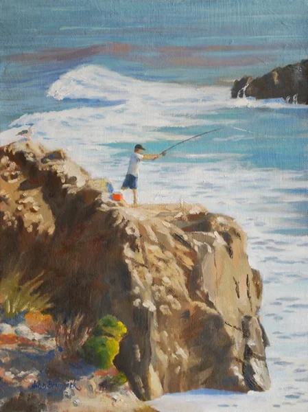 Surf Fishing Leo Carrillo, 2012