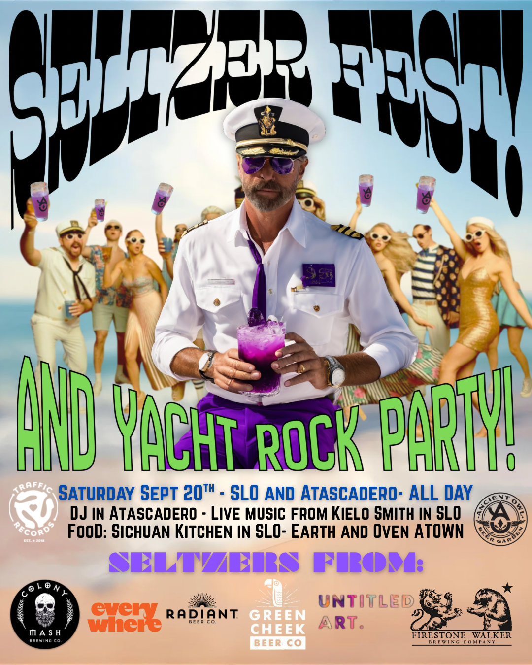 Seltzer Fest at Ancient Owl Beer Gardens