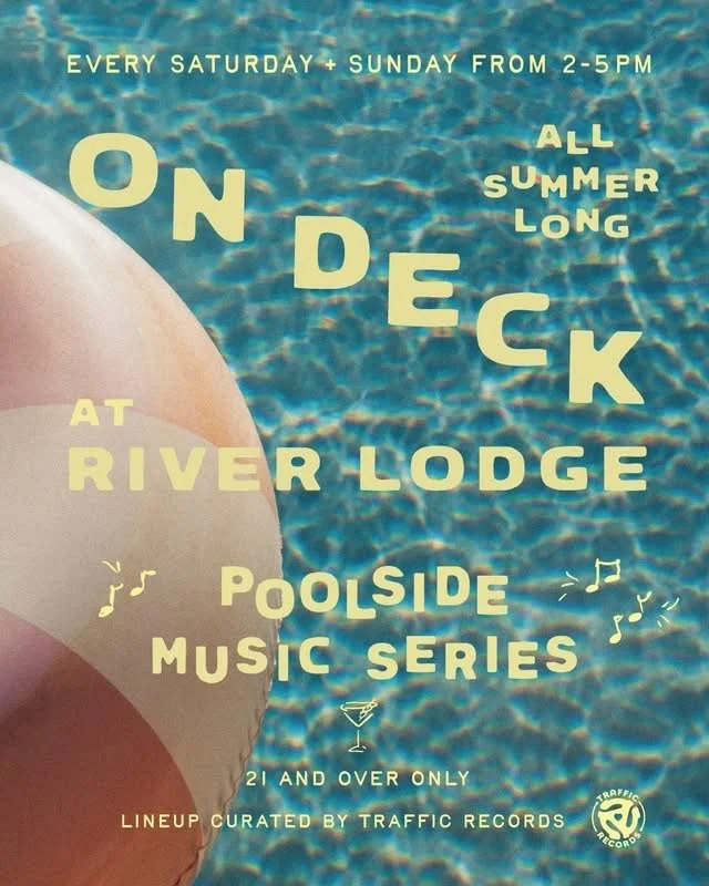 On Deck / Weekly DJ and Live music series at River Lodge Motel / Paso Robles 