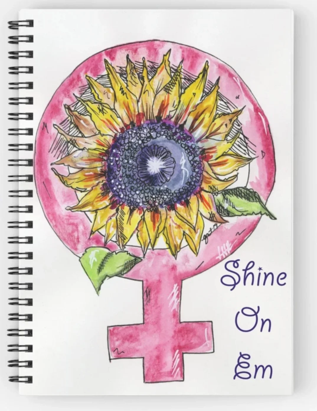 Shine on Em | Soulful Reflection Art Journal