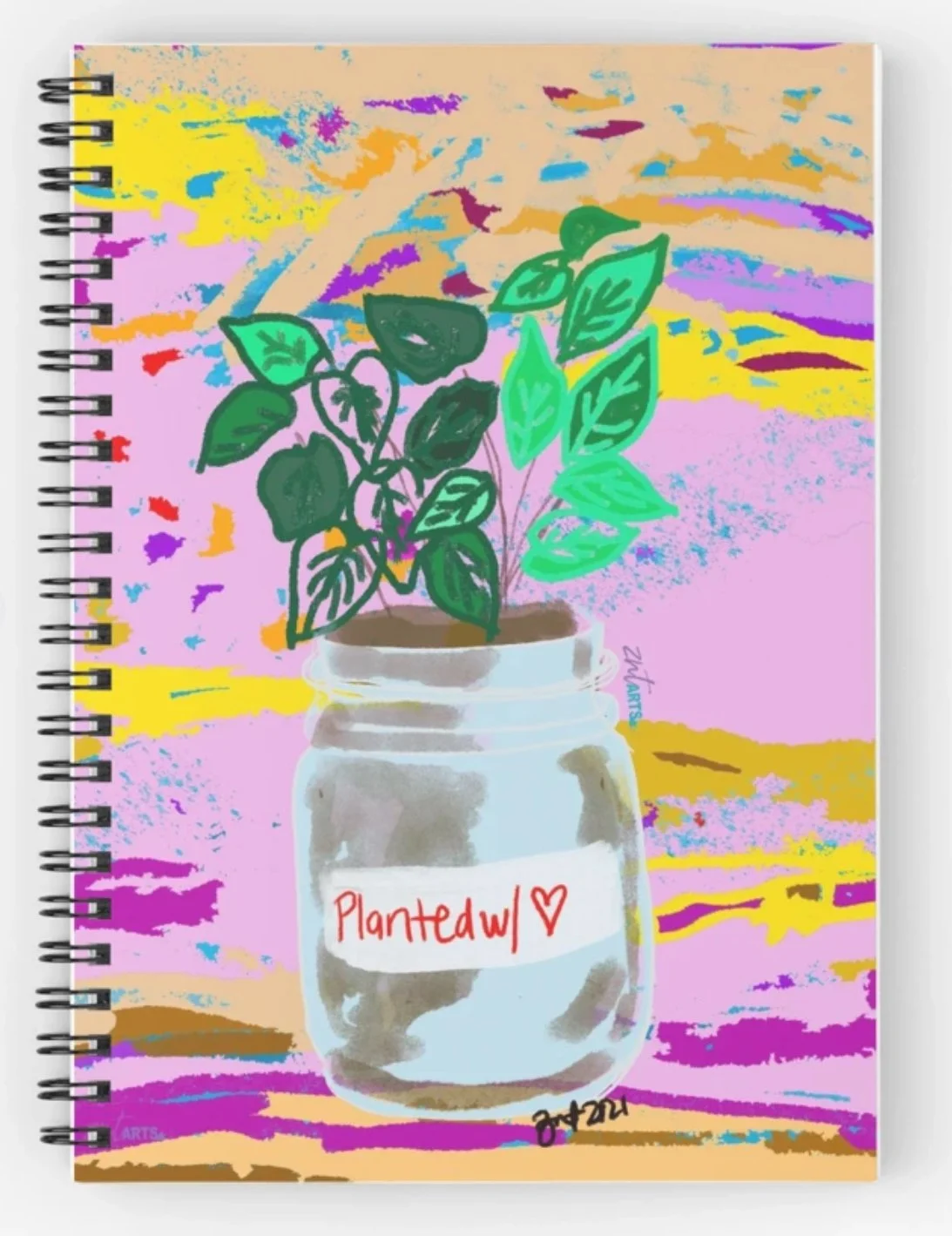 Plant Love    | Soulful Reflection Art Journal