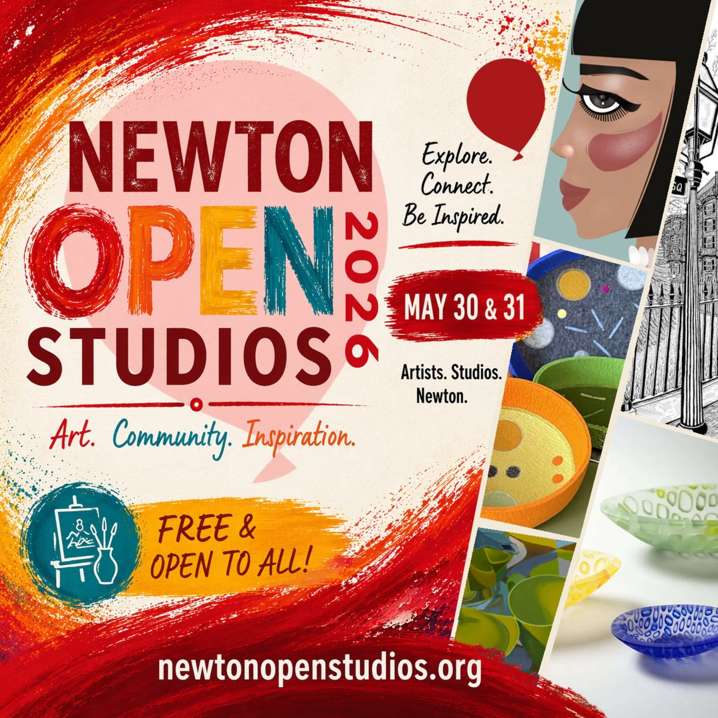 Newton Open Studios @ New Art Center Day 1
