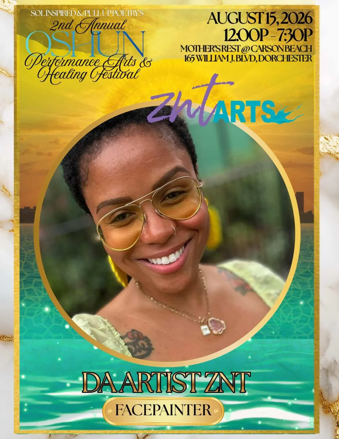 2nd Annual Oshun Festival x Facepainting by ZNT Arts