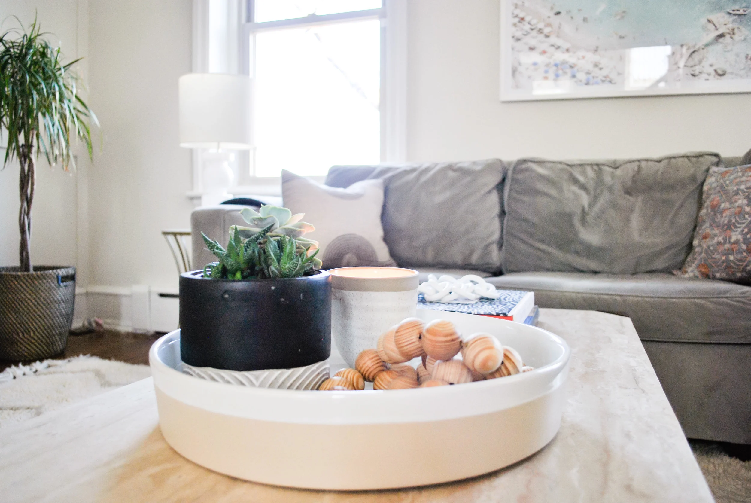 Coffee table styling | Sharp + Grey Interiors