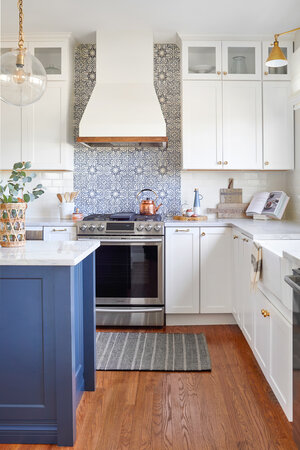 Kitchen Remodel Before and After the Refined Farmhouse | Sharp + Grey ...