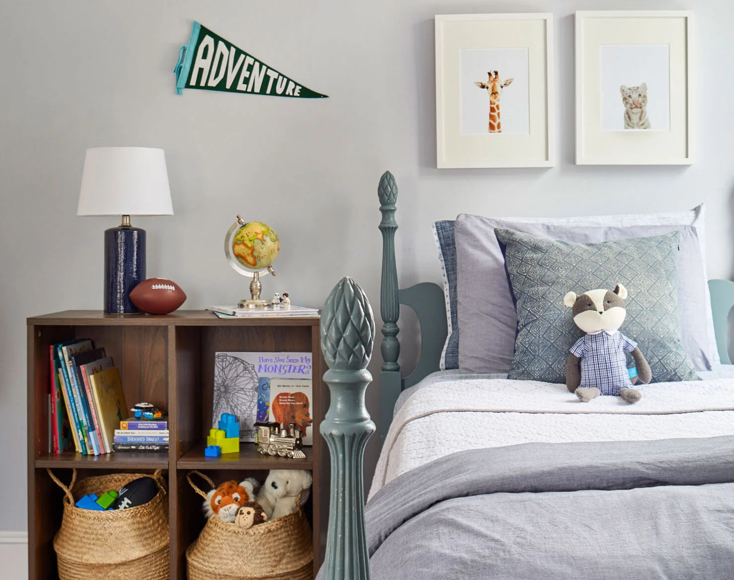 Cute Boy's Bedroom | Sharp + Grey Interiors | Sharp & Grey Interiors