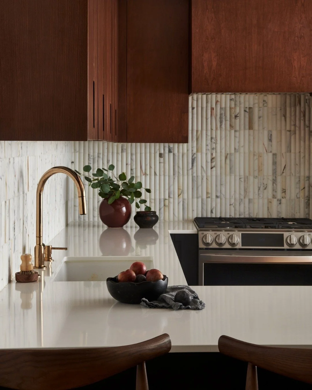 This is your reminder that the smallest detail can sometimes make the biggest impact - and often makes the whole room. 

In our Old City Modern kitchen, we kept the overall design intentionally clean, simple and understated, allowing these beautiful 