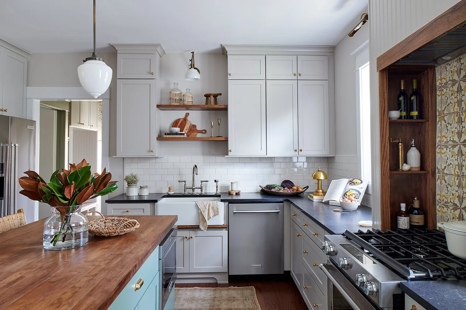 Classic Colonial Kitchen Remodel in Philadelphia Sharp & Grey Interiors