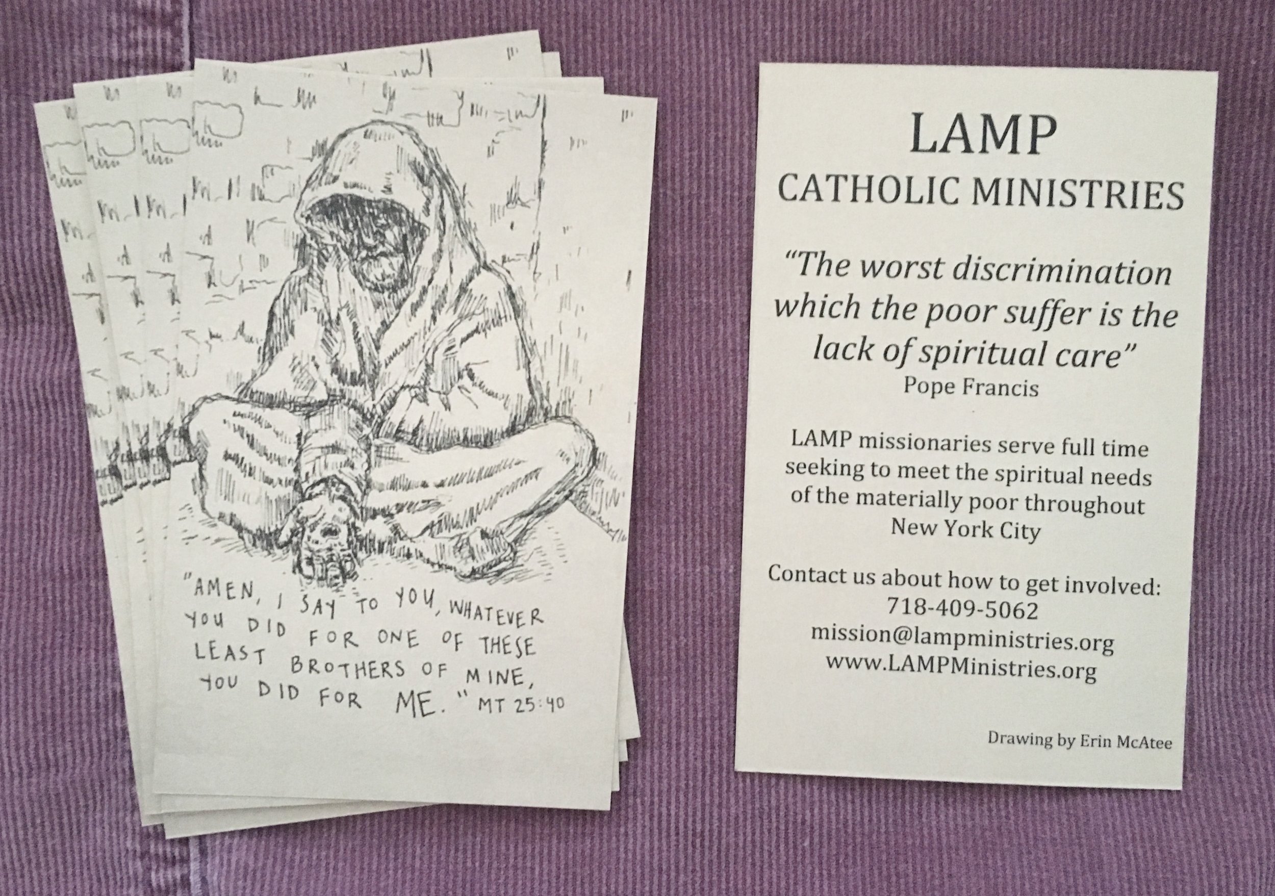 Light Apostolic Minstries of the Poor commission / Bronx NY